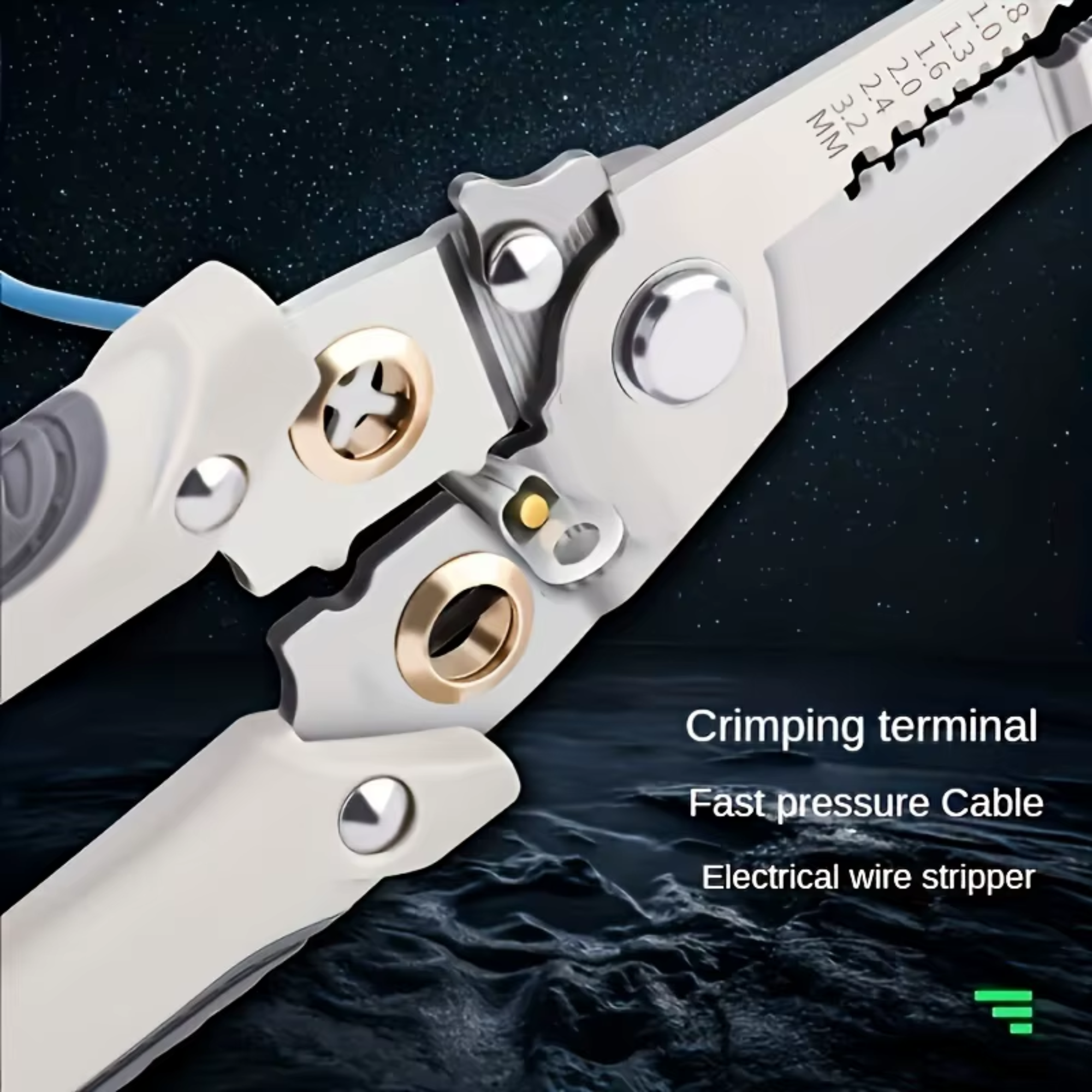 Best1 Multifunction Wire Stripper Pliers | Electric Cable Stripping & Cutting Tool - Best1