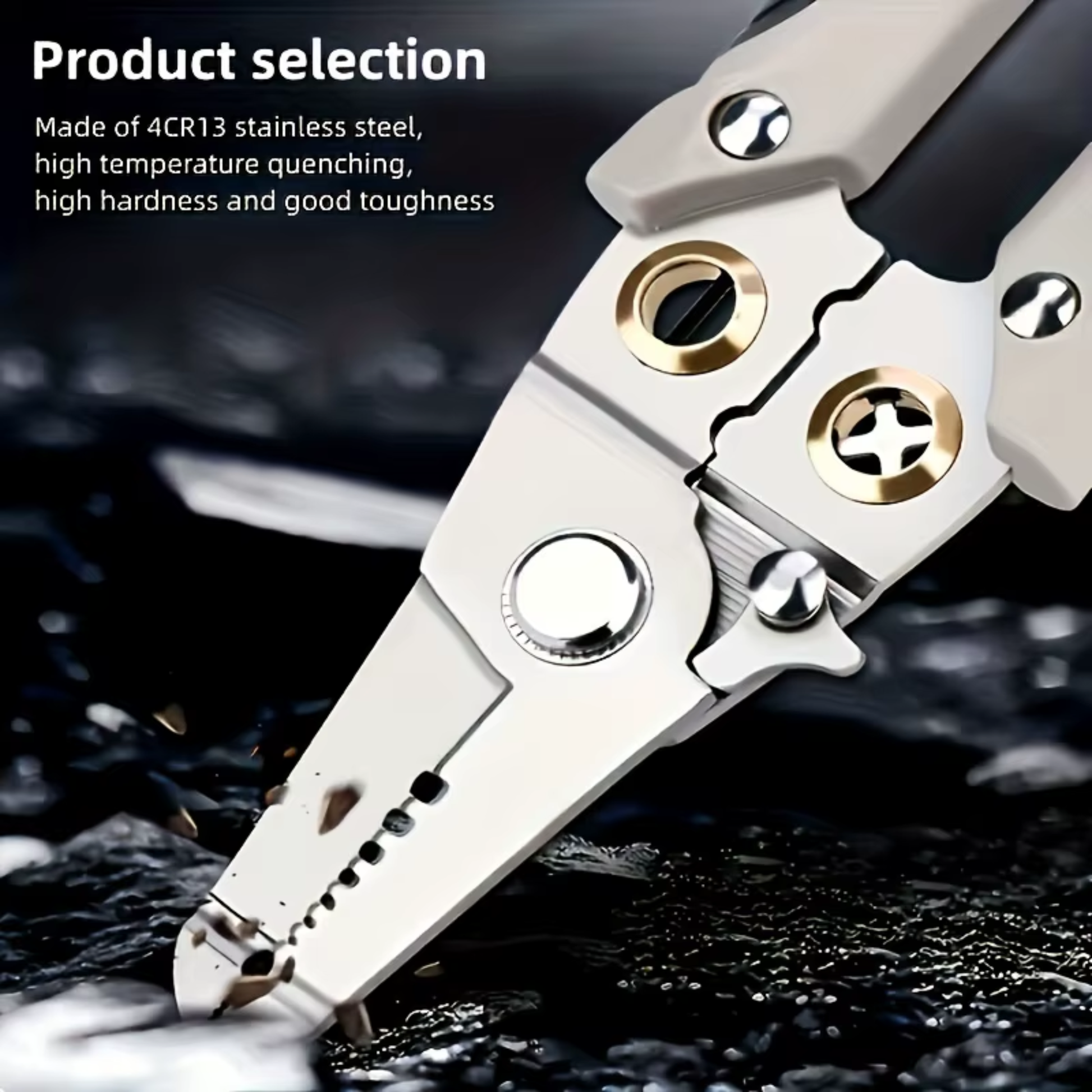 Best1 Multifunction Wire Stripper Pliers | Electric Cable Stripping & Cutting Tool - Best1