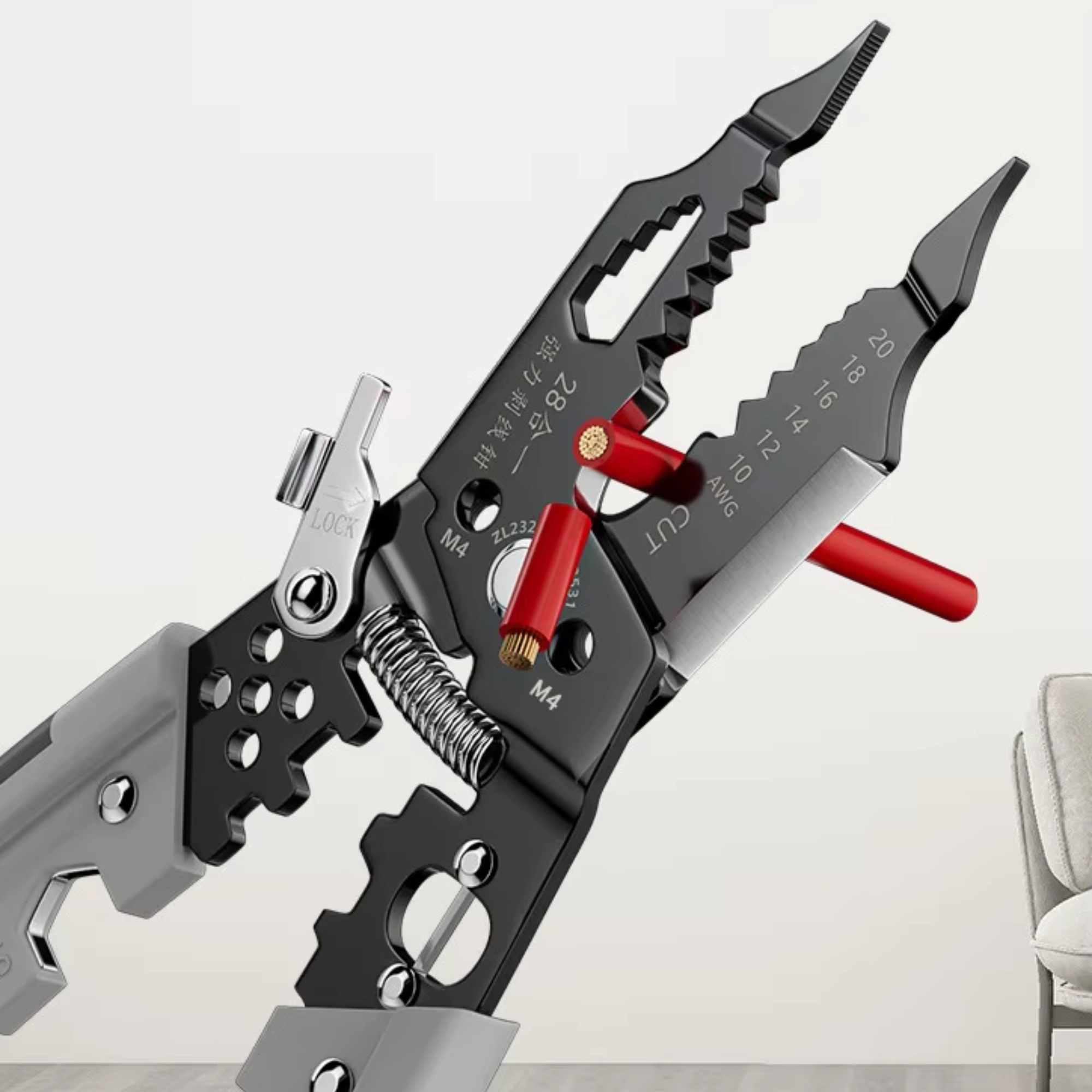 Best1 28 in 1 Multifunction Wire Stripping Pliers | Heavy Duty Electrician Repair Tool