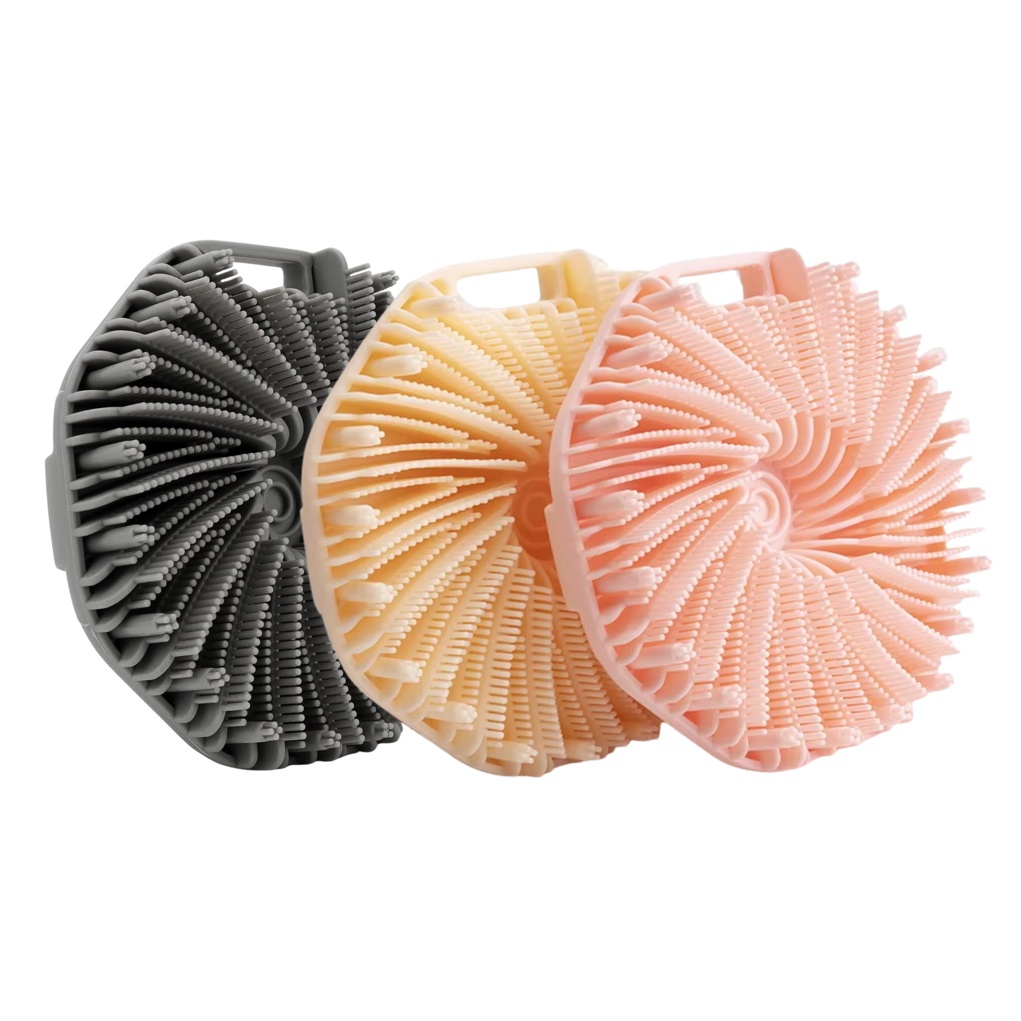 Best1 Silicone Body Scrubber Brush | Exfoliating Shower & Massage Cleaning Tool