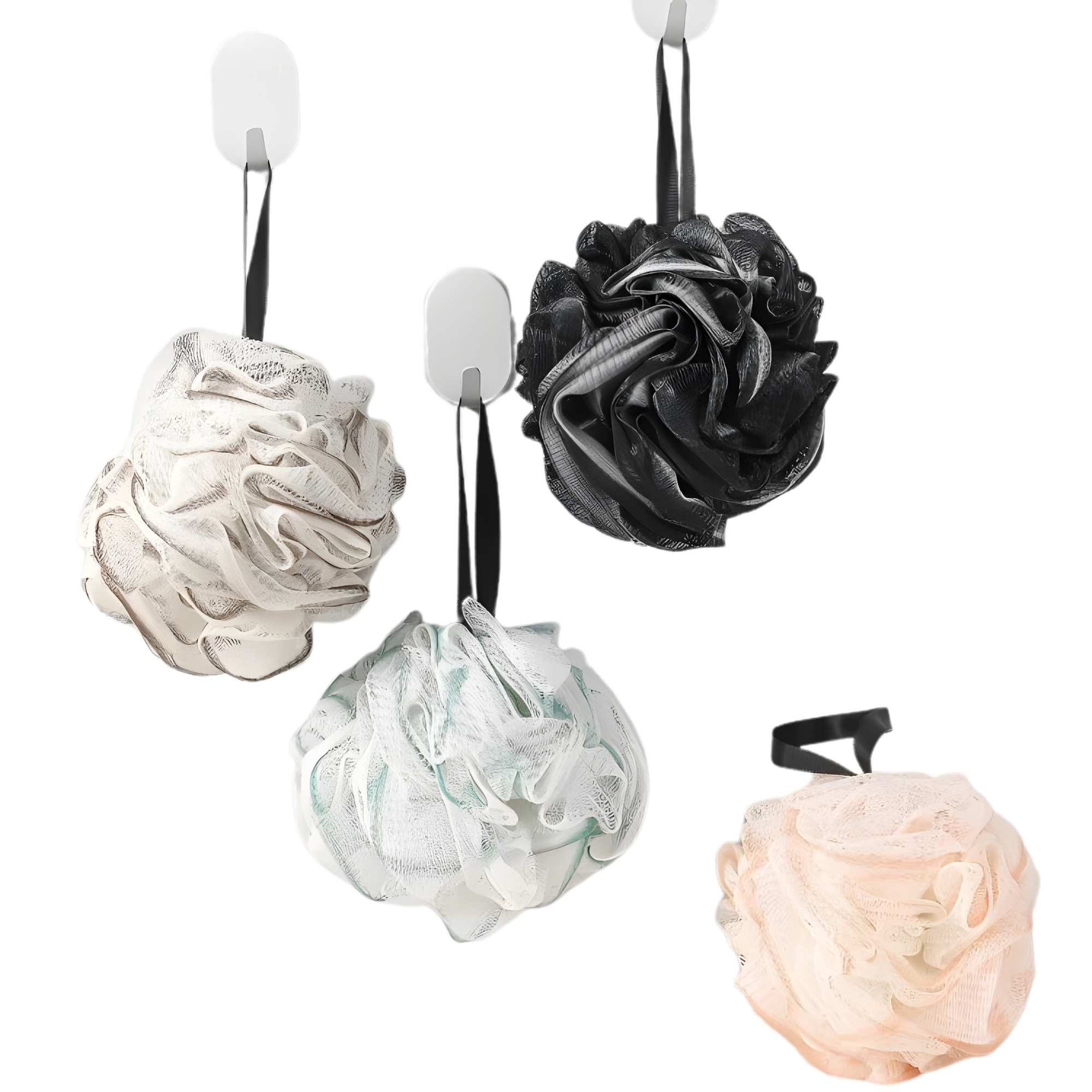 Best1 Exfoliating Bath Sponge Loofah | Soft Mesh Body Scrubber for Daily Shower &amp; Bath