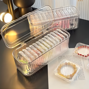 Large capacity transparent jewelry organizer box by Best1 with 10-grid removable storage for nail art tips.