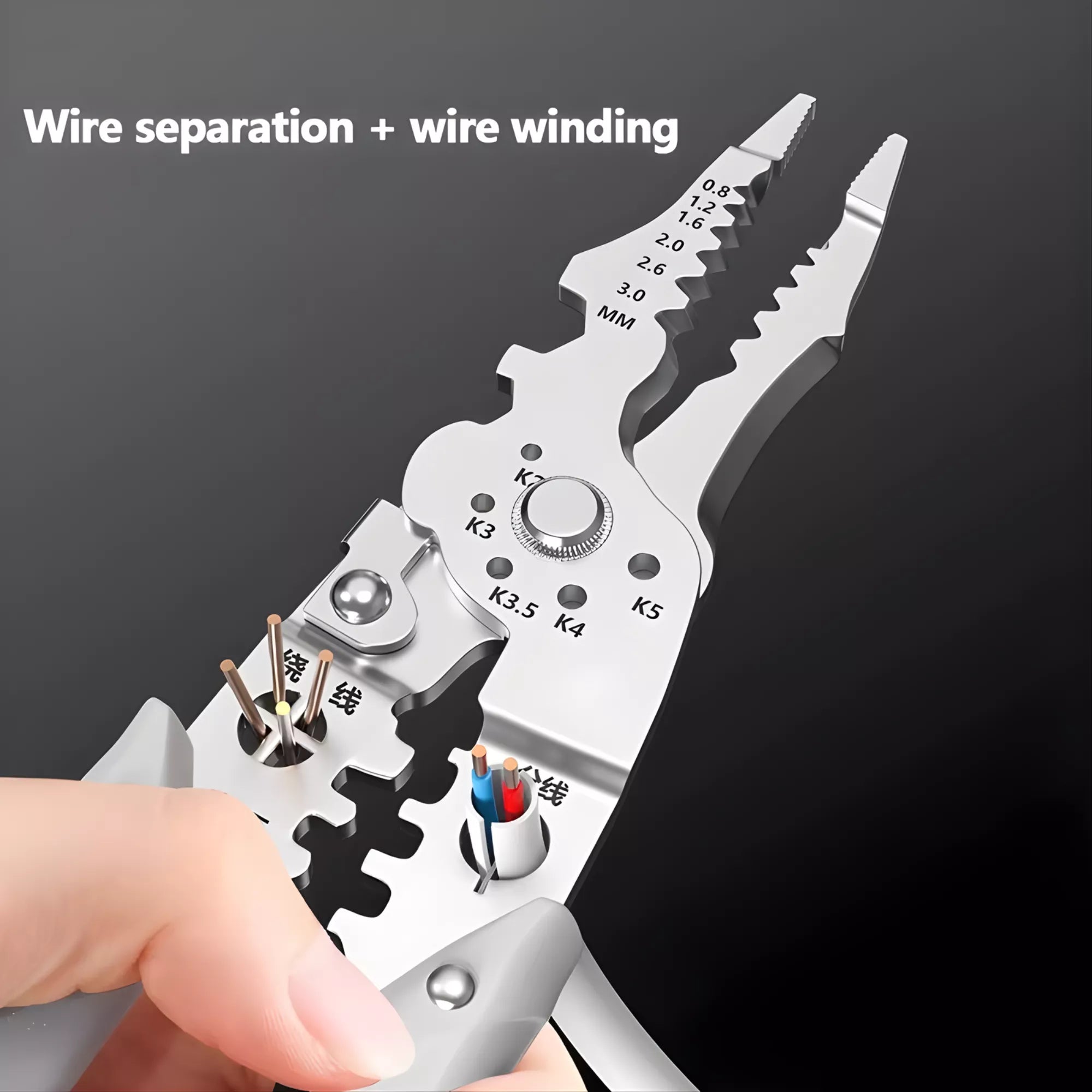 Best1 Multifunction Wire Crimper Pliers | Automatic Wire Stripper & Cable Cutter Tool - Best1