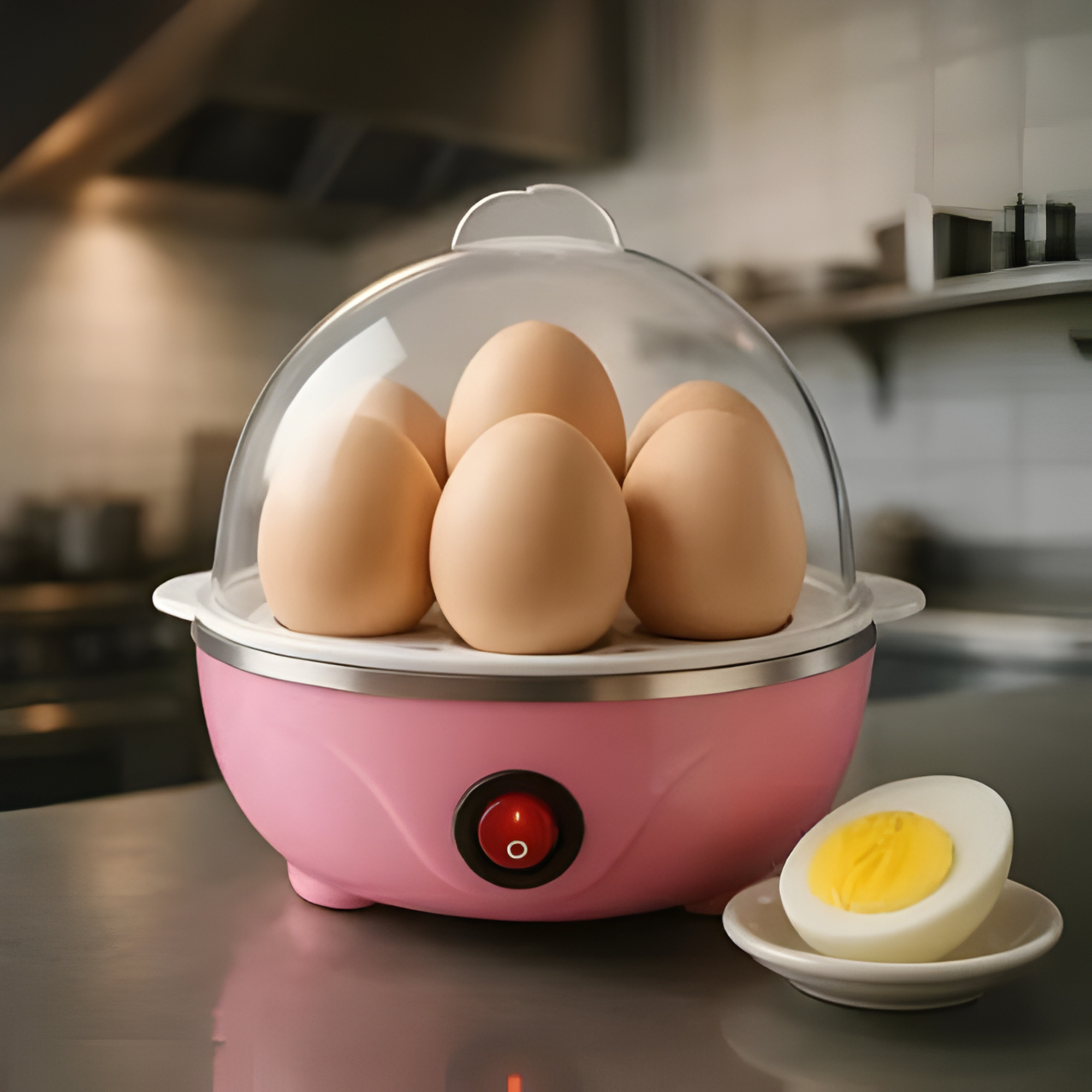 Best1 Portable Automatic Mini Egg Cooker | Electric Egg Boiler & Steamer