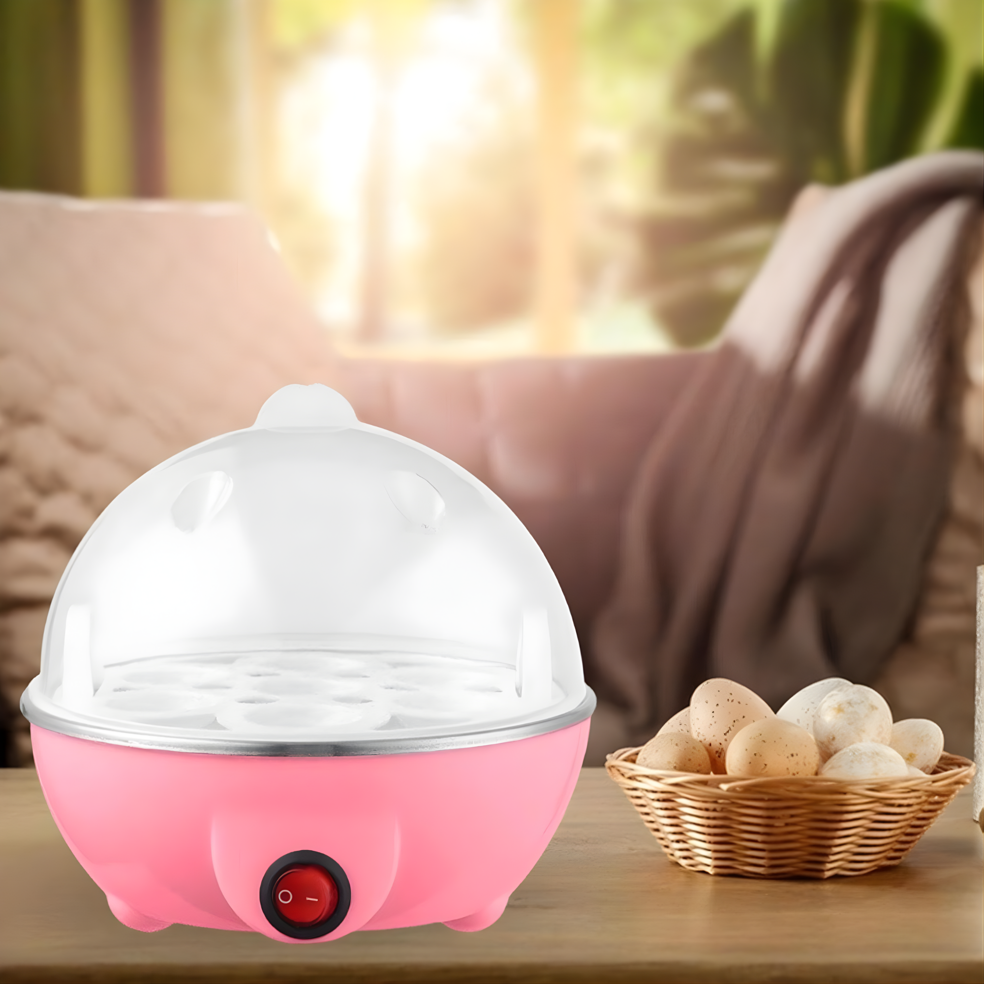 Best1 Portable Automatic Mini Egg Cooker | Electric Egg Boiler & Steamer - Best1