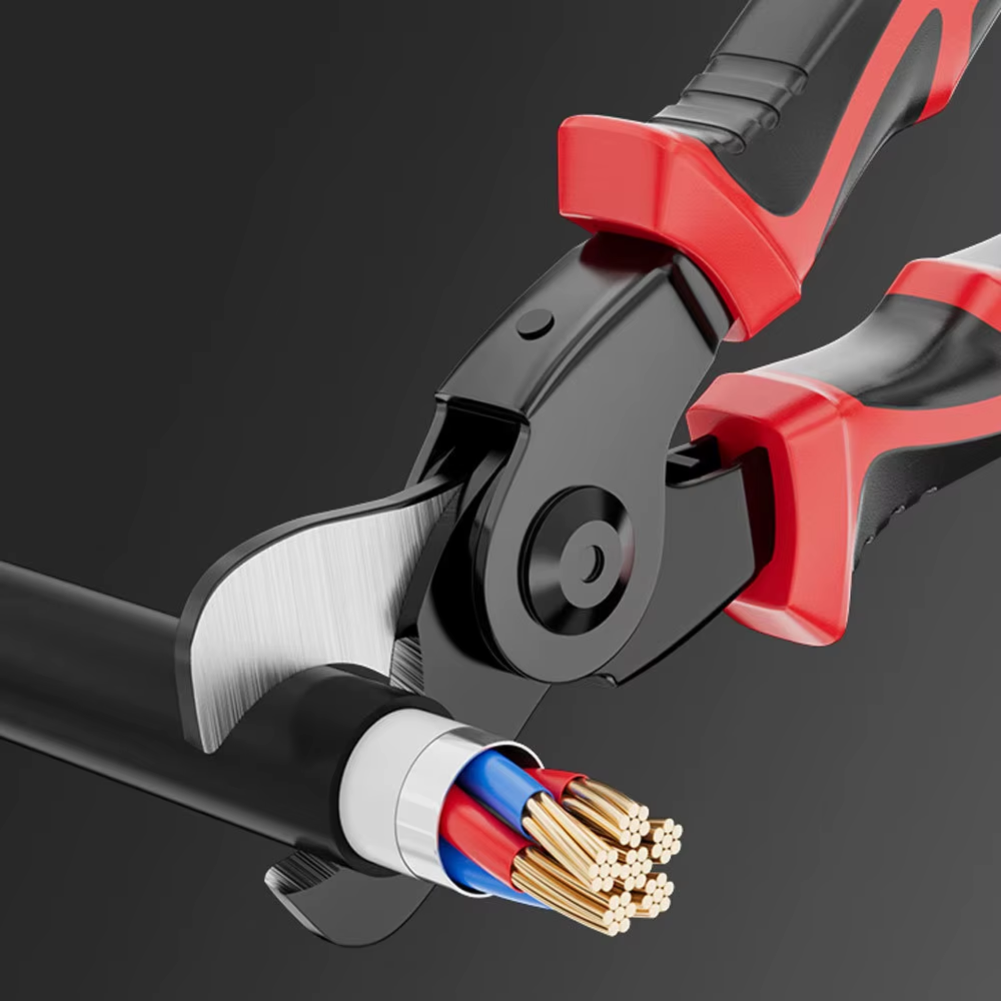 Best1 5 in 1 multifunctional wire cutter, stripper, and crimping pliers tool with ergonomic handles and durable design.