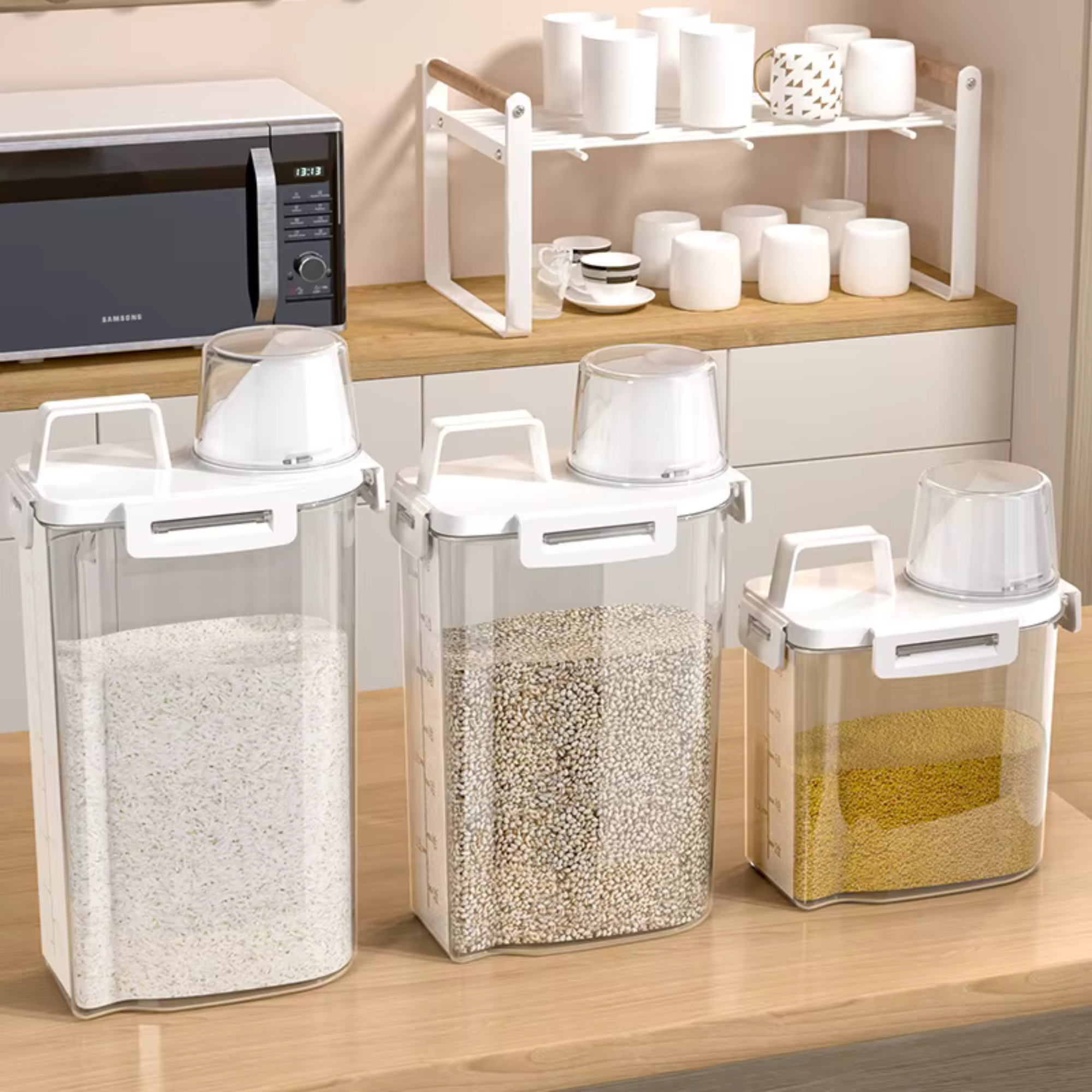 Best1 Airtight grain Storage Container Box ( 2.5L)