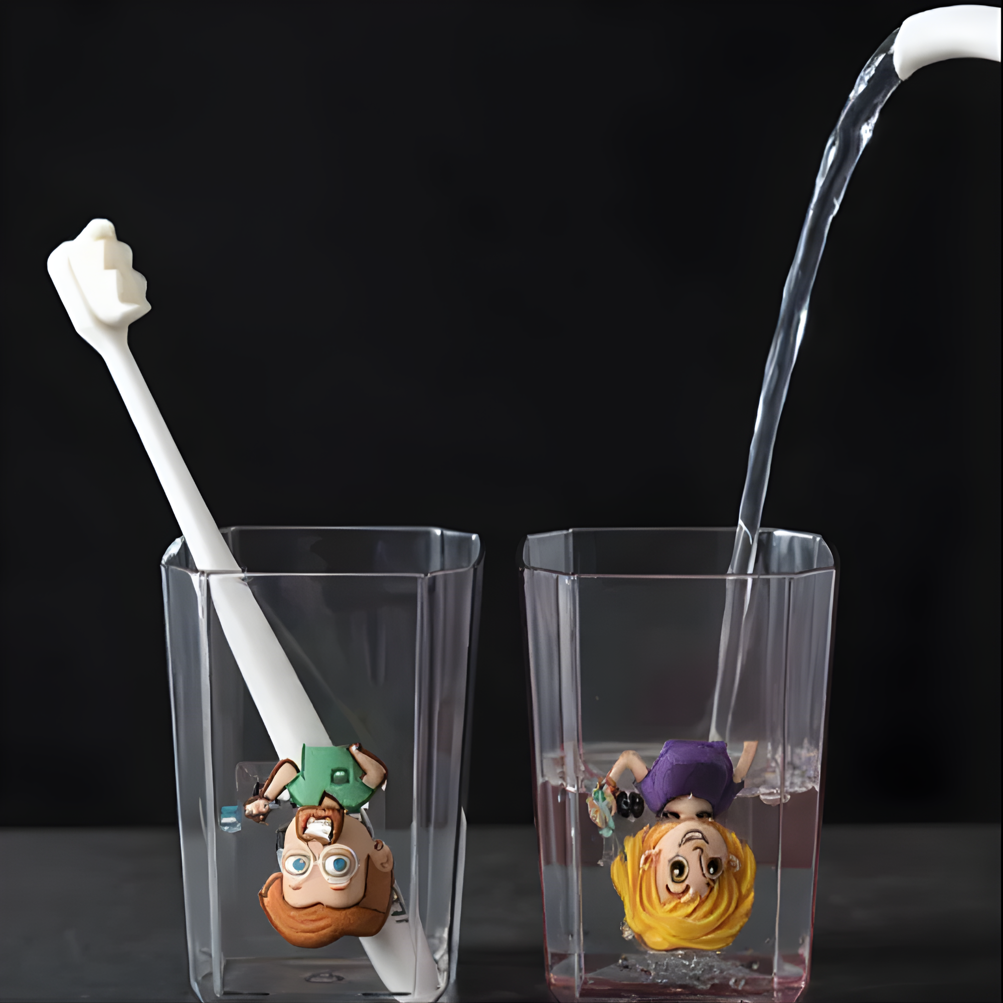 Best1 wall mounted toothbrush holder with four slots and a toothpaste dispenser in a sleek, modern design.