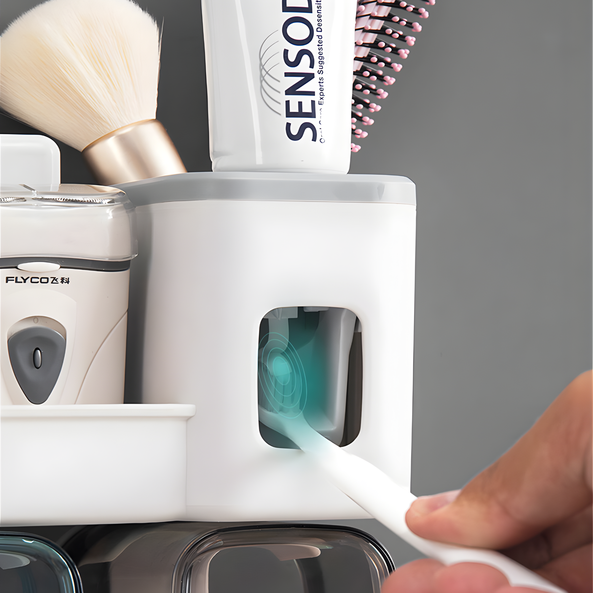 Wall Mounted Toothbrush Dispenser