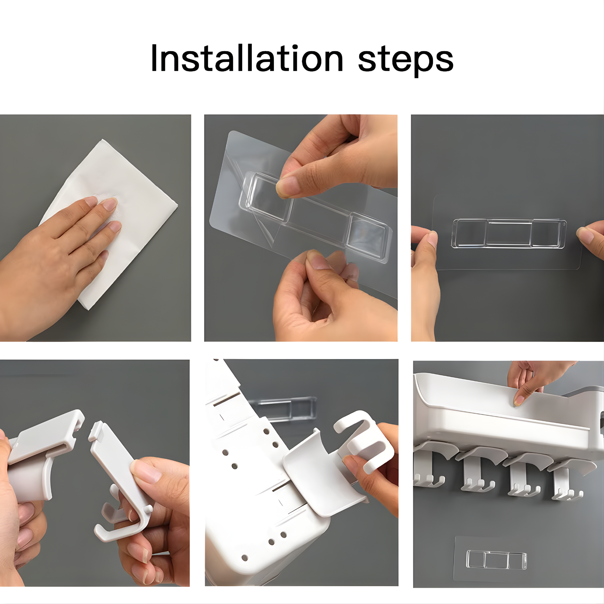Wall Mounted Toothbrush Dispenser