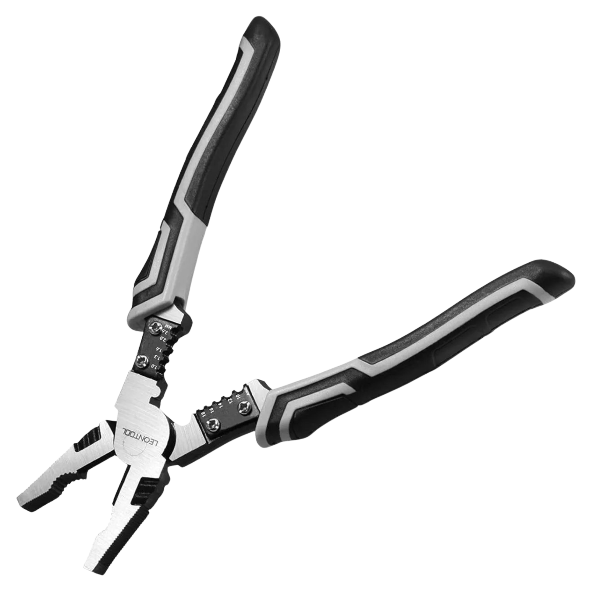 Best1 9 inch diagonal wire pliers with chrome vanadium jaws, designed for precision cutting in electrical work.