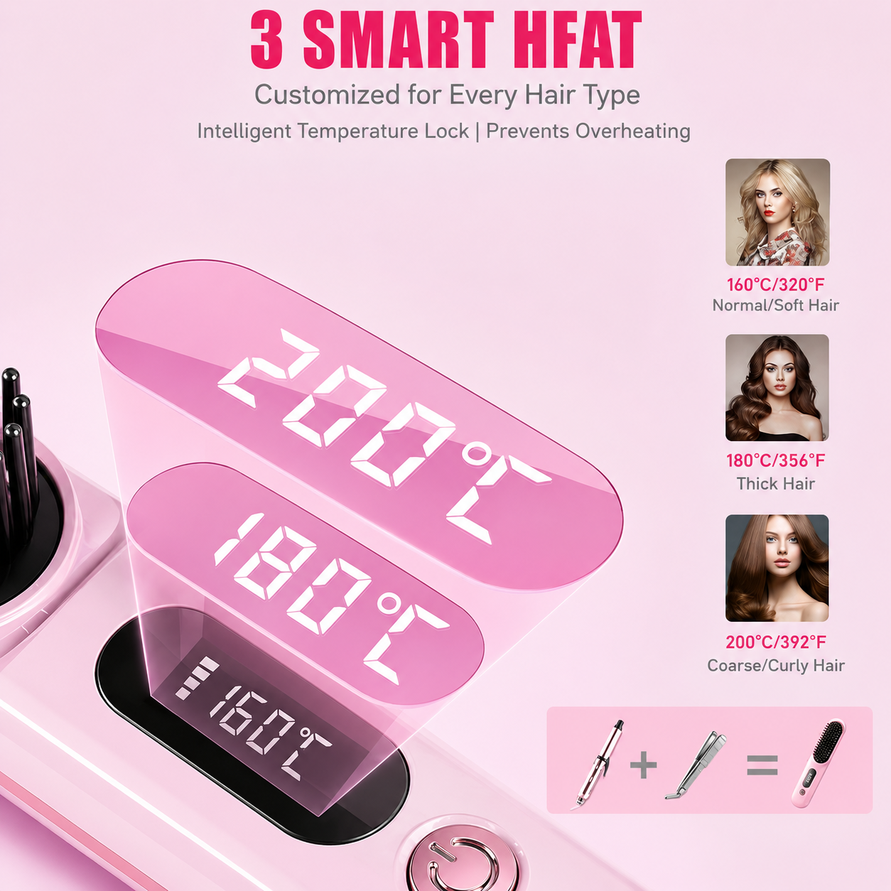 Best1 Cordless Hair Straightener Brush