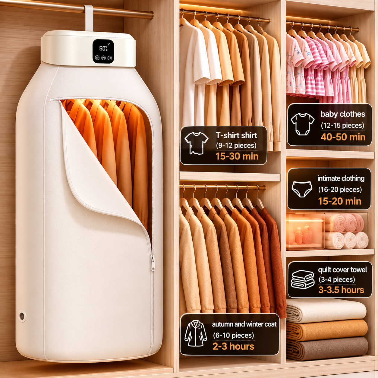 Best1 Portable Electric Clothes Dryer