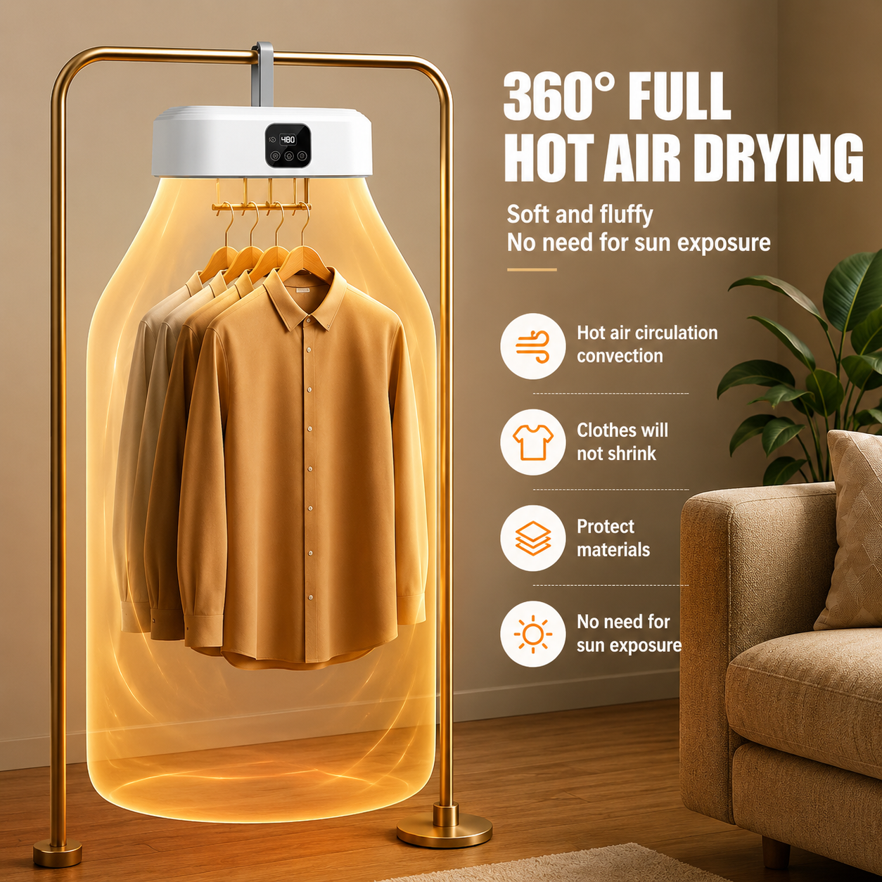 Best1 Portable Electric Clothes Dryer