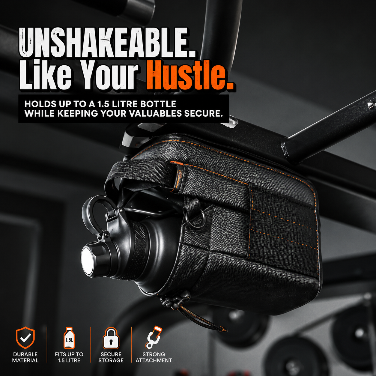 Best1 Magnetic Fitness Water Bottle Bag