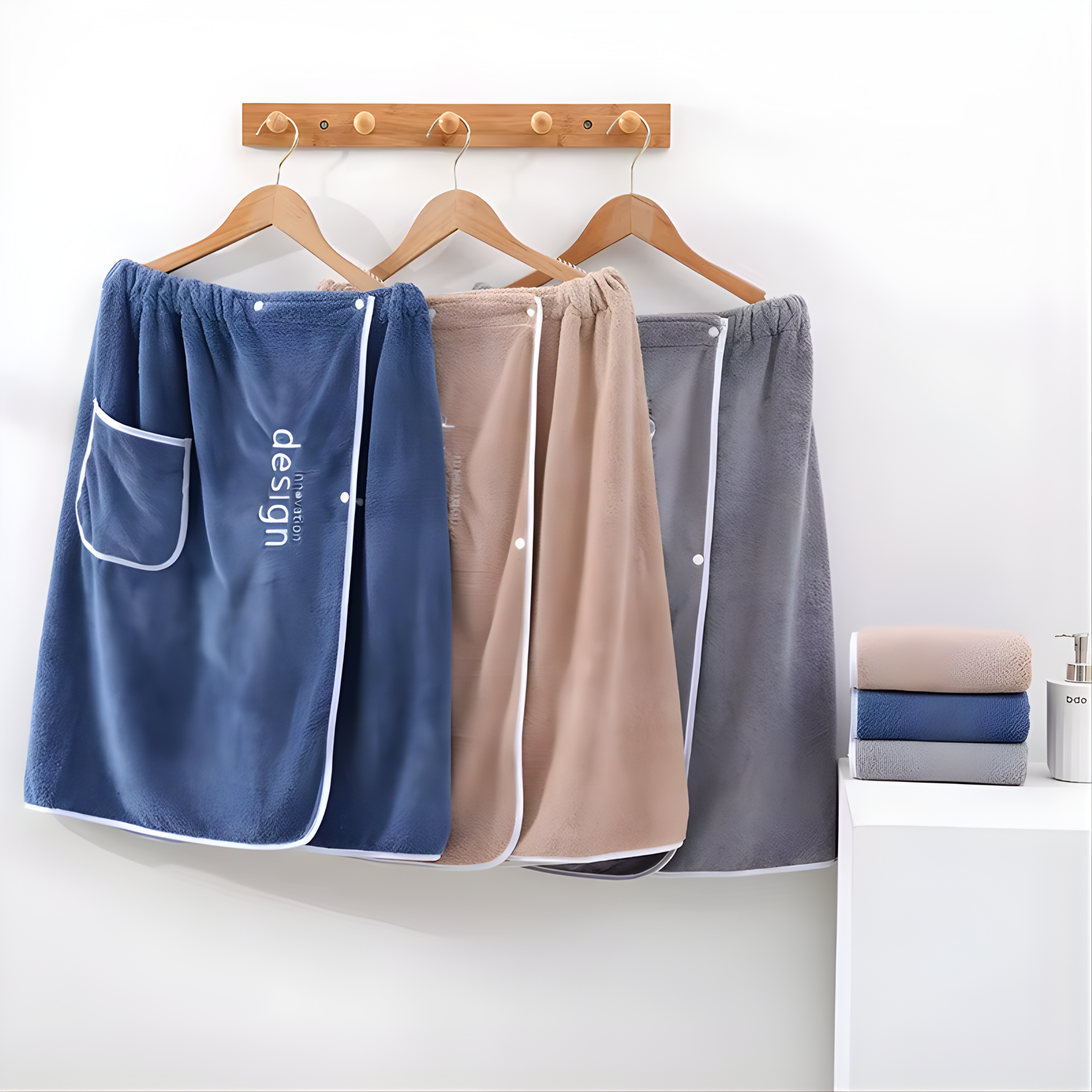 Best1 Microfiber Quick Dry Shower Wrap Towel