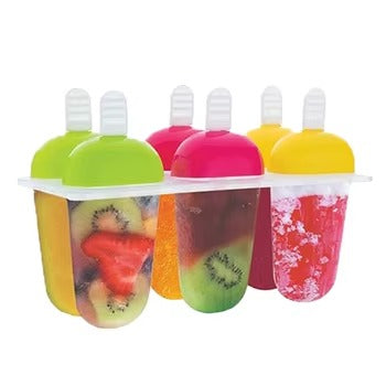 Best1 Reusable Popsicle Mold Set 6pcs