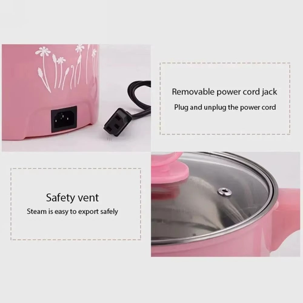 Portable Electric Cooking Pot 1.8L